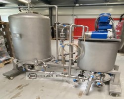 Maschine: FILTROX Secujet 60 – 320 l Kieselgur-Kerzenfilter