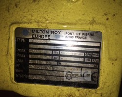 Maschine: MILTON ROY MD46F6M47 Pumpen