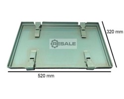 Maschine: SSI SCHäFER VD-14/6-A Verschlussdeckel Metalldeckel / 520x320x35mm LxBxH