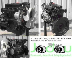 Maschine: DAEDONG D 3-110; D 4-150 Dieselmotoren