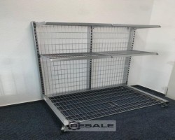 Maschine:  1587 x 855 x 1310 mm Verkaufsregal