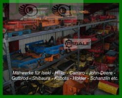 Maschine: JOHN DEERE FM 122 137 150 180 Frontmäher