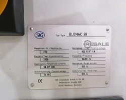 Maschine: SIG CORPOPLAST Blomax 20 Serial 3 Blasmaschinen