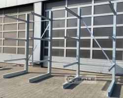 Maschine: BLT H:350cm, 3 Ebenen Kragarmregale