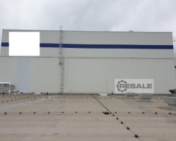 Maschine:  50 x 15 x 30 m Kühlhalle mit Regalsystem