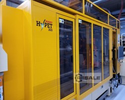 Maschine: HUSKY Hypet300  HPP5 P100/100 EE100E PET Maschinen