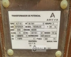 Maschine: AREVA POTENTIAL TRANSFORMER Transformator