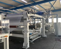 Maschine: SIMA SRL Technorope 1000/100/PP-300: Flachfolienextrusionsanlagen