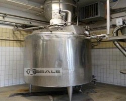 Maschine:  SS Tank with Agitator Edelstahltanks