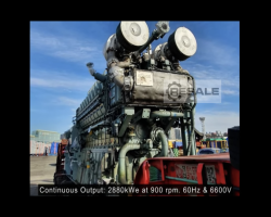 Maschine: NIIGATA 18V22AG Gasmotoren