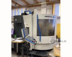 Maschine: MIKRON HSM800 Vertikalfräsmaschinen
