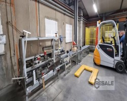 Maschine: SOCO SYSTEM T-100+T-10+PD-120 Kartonverpackungslinien