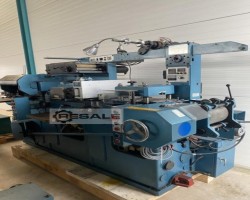 Maschine: IWASAKI Label book printing machine Etikettendruckmaschine