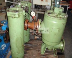 Maschine: BOLL + KIRCH Type 2.05 (DN100) Duplex-Filter + Schmiermittel. Öl-Automatikfilter