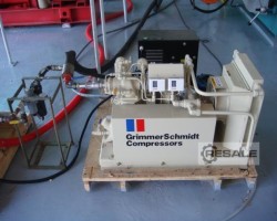 Maschine: GRIMMERSCHMIDT 80 PSIG 30 CFM 6600 RPM Kompressor