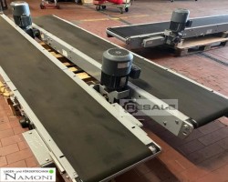 Maschine: VAN DER LANDE  Gurtförderer Förderband Gurtband