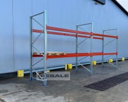 Maschine: BLT ca. 5,70 lfm, H: 350cm, Palettenregale