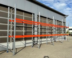 Maschine: BLT ca. 11,20 lfm, H: 450cm, Palettenregale