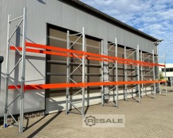 Maschine: BLT ca. 36,30 lfm, H: 450cm, Palettenregale