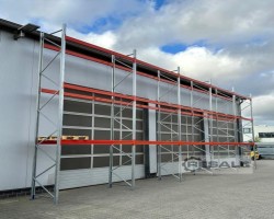 Maschine: BLT ca. 19,60 lfm, H: 650cm, Palettenregale