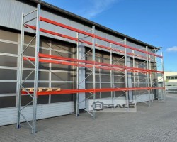 Maschine: BLT ca. 11,20 lfm, H: 550cm Palettenregale