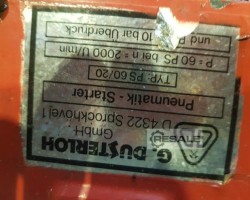 Maschine: JENBACHER JW612 Anlasser