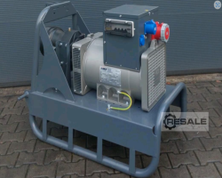 Maschine:  18 kVA Zapfwellengenerator