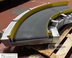 Maschine: TRANSNORM 1600-105 Gurtförderer Gurtkurve 90 Grad