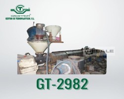 Maschine: PLASCO 130 mm Ø 35 L/D Einschneckenextruder