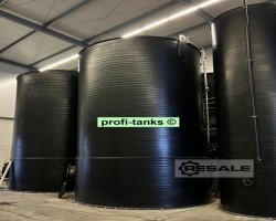 Maschine:  flat bottom, single-wall P332 Kunststofftank 81.600 L Wassertank Lagertank