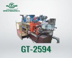 Maschine: ICMA SAN GIORGIO 50 mm Ø 40 L/D Doppelschneckenextruder