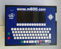 Maschine: WOLKE m600 advanced Tintenstrahldrucker  mit 3x Druckkopf + Drehgeber