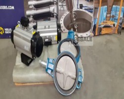 Maschine: EA FIXTURES BVKI Absperrklappen und Antrieb