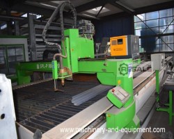 Maschine: MICROSTEP SPL-P 9001.20+S500 CNC Plasmaschneidanlagen