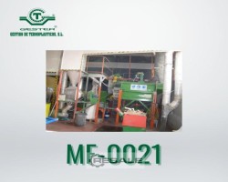 Maschine:  500 Kg/hora Komplette Waschküche für PET, PVC oder PS