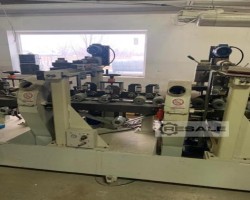 Maschine: OMEF FUTURA Cn-Schleifanlage für gerade und gebogene Elemente