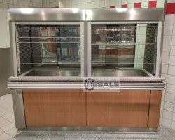 Maschine: BLANCO  Speisenausgabe mit Glasaufbau