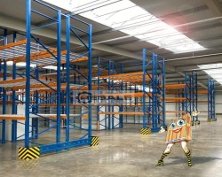 Maschine: TOTAL-REGAL Palettenregale 3,5 m, 29 Rahmen, 112 Traversen 