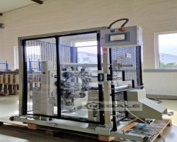 Maschine: BÖHL Junior S-450 VA Umreifungsmaschinen vollautomatisch