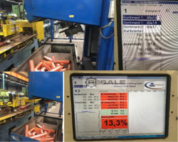 Maschine: MSG MASCHINENBAU WALL THICKNESS 11-14 MM Laser-Messrohr-Wandeinheit