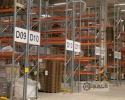 Maschine: DEXION P90/ 15,54 m Hochregale