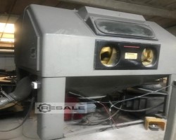 Maschine:  Grit Blast Strahlanlage mit DCE-Staubabsaugung