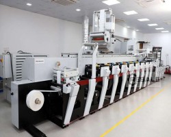 Maschine: MARK ANDY P5 - 430mm  - 8 Color FLEXO 