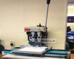 Maschine: ELCOS Double Head Papierbohrmaschinen