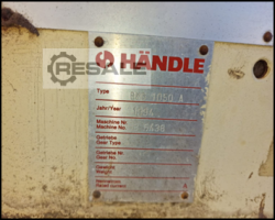 Maschine: HäNDLE BKG BKG 1050A Feeder