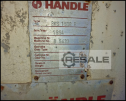Maschine: HäNDLE BKS 1508B Feeder