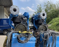 Maschine: DEUTZ MOTOR MIRETTI EX TCD 6.1 L6 Motor conversion Dieselmotoren
