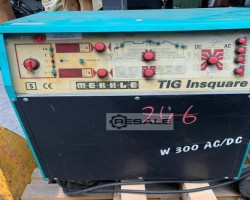 Maschine: MERKLE Insquare 300 AC/DC TIG-Gleich-Wechselstrom Schweißanlage