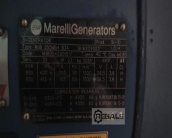Maschine: MARELLI MJB 355MB4 B34 - 800kva Generatoren
