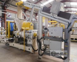 Maschine: KRAUSS MAFFEI BERSTORFF GE 150 K Strainer Gummiextruder